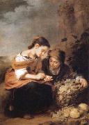 Bartolome Esteban Murillo The Little Fruit Seller oil painting artist